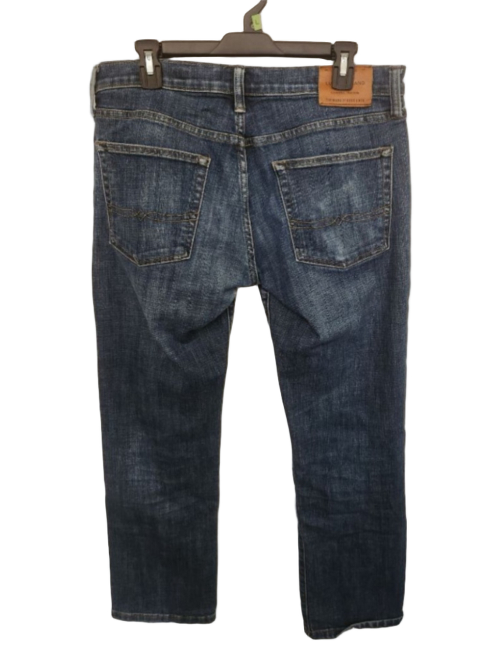 Lucky Brand Blue Slim Straight Jeans Waist 32 Inseam 30 - Picture 8 of 12